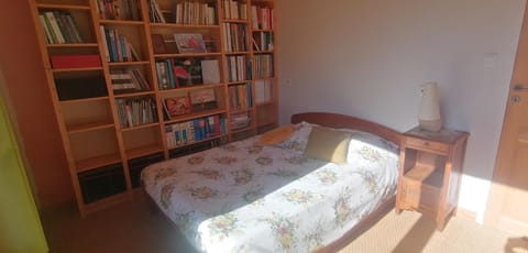 Bed, Library, Photo of the whole room, Bedroom