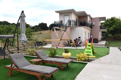 Children play ground, Garden, Garden view, sunbed