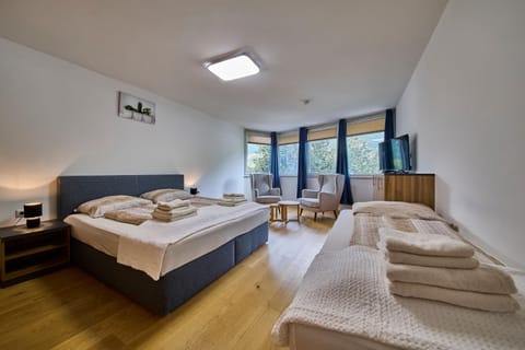 Bed, Photo of the whole room, Seating area, Bedroom