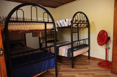 Photo of the whole room, bunk bed