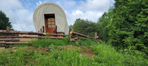 Covered Wagons Hill Camp - WAGON 3 Luxury tent in Caldwell