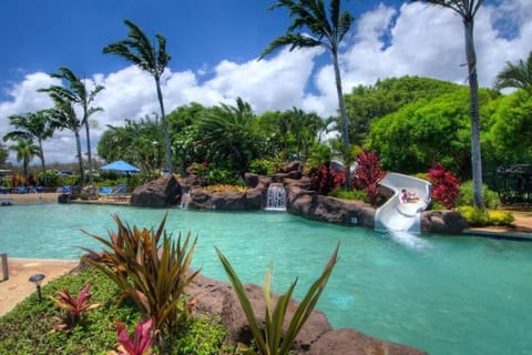 Natural landscape, Garden, Pool view, Swimming pool