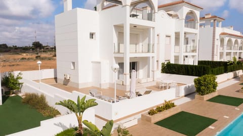 Property building, Patio, Pool view