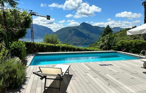 Natural landscape, Swimming pool, sunbed