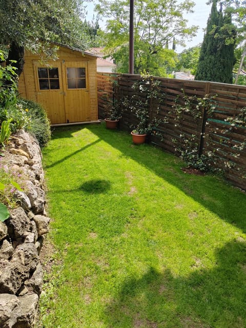 Property building, Garden, Garden view