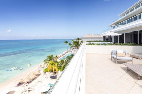 Day, View (from property/room), Balcony/Terrace, Beach, Sea view, sunbed