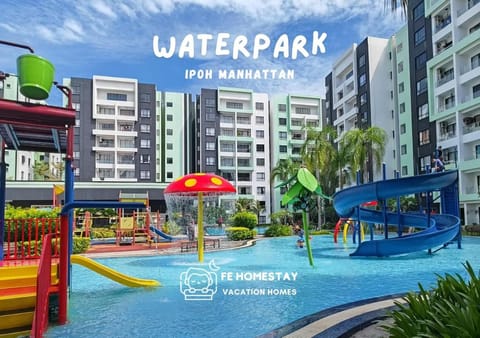 FE Cozy Ipoh Homestay Manhattan Condominium Ipoh Waterpark 3BR 8 pax by FE Homestay 怡保民宿 水上乐园 Apartment in Ipoh