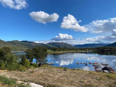 Trivelig og nylig oppført hytte med innendørs peis House in Viken, Norway