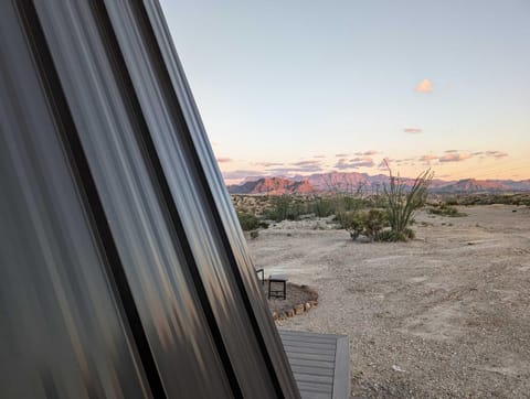 Stardust Big Bend Luxury A-Frame #6 with a great view House in Big Bend National Park