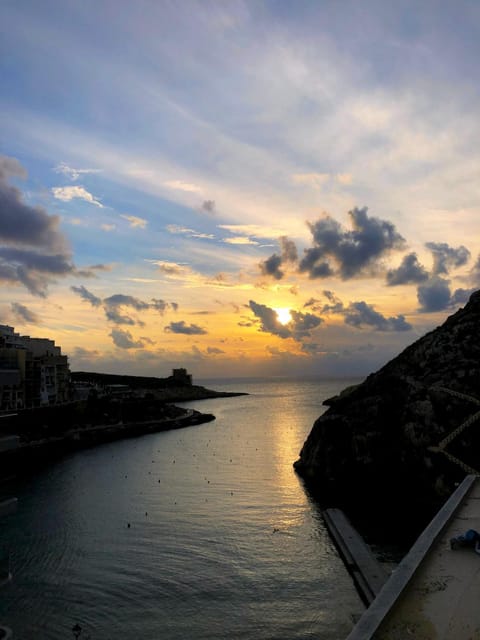 Winter, Landmark view, Sea view, Sunset