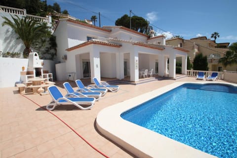 Sesam - sea view villa with private pool in Moraira Villa in Marina Alta