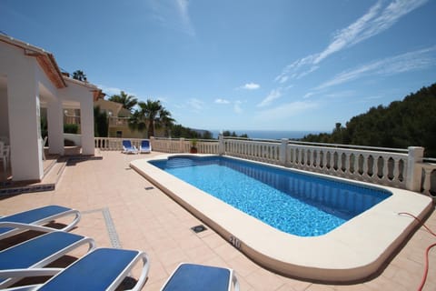Sesam - sea view villa with private pool in Moraira Villa in Marina Alta