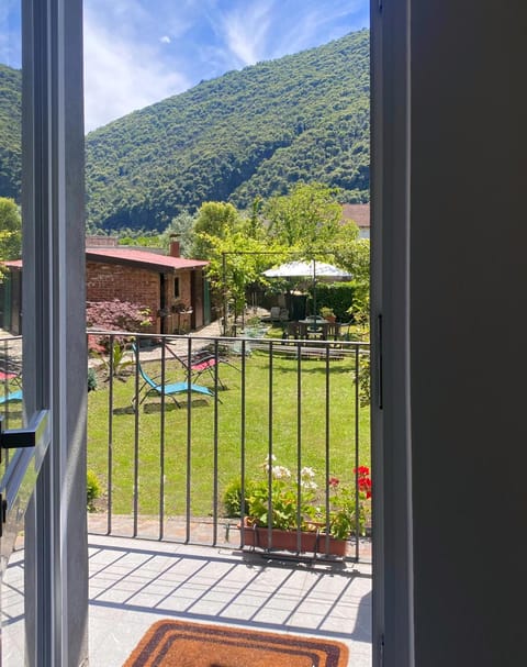 Patio, Natural landscape, Garden, Garden view, Mountain view