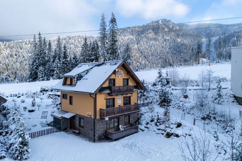 Property building, Natural landscape, Winter, Mountain view