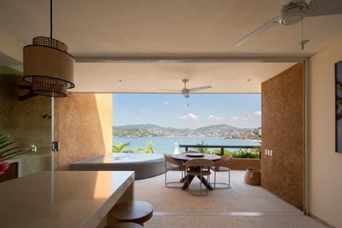 Balcony/Terrace, Dining area, Sea view