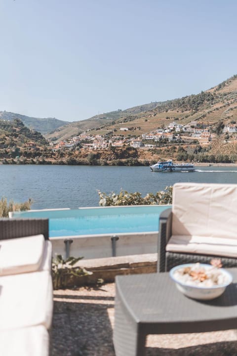 Patio, View (from property/room), River view, Swimming pool