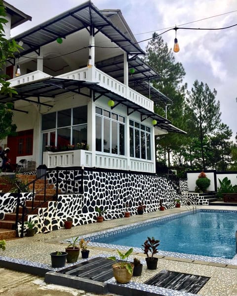 Property building, Day, Pool view