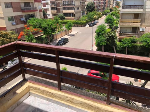 Property building, Day, View (from property/room), Balcony/Terrace, Street view, Location