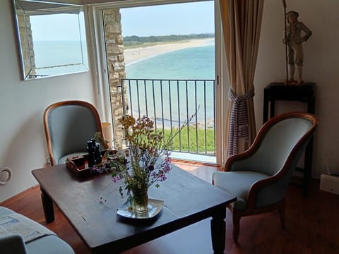 Natural landscape, Living room, Beach, Sea view