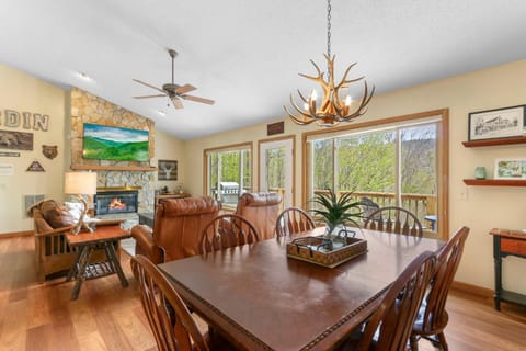 129 Lower Grouse Ridge Rd by Carolina Stays Chalet in Beech Mountain