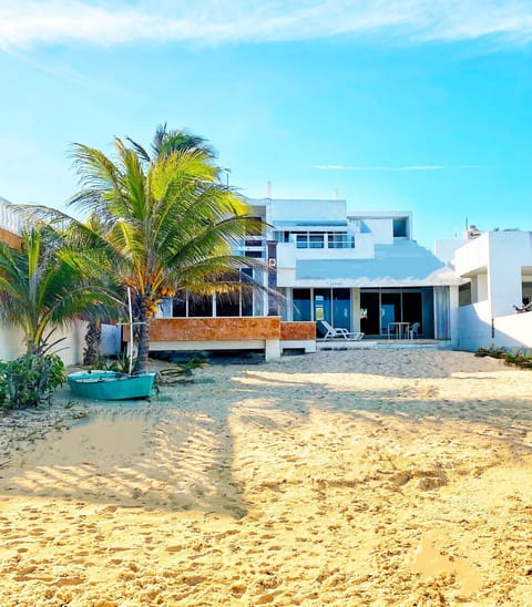 Property building, Natural landscape, Beach