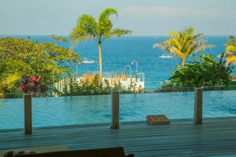 Pool view, Sea view, Swimming pool