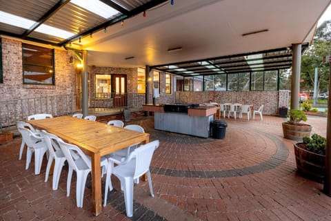 BBQ facilities, Seating area