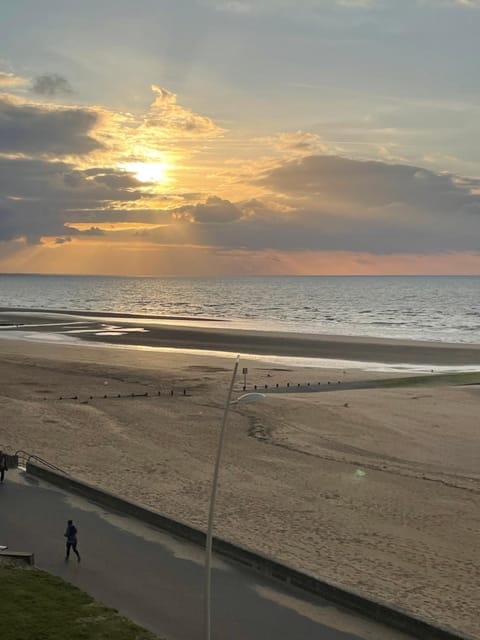 Day, Natural landscape, Beach, Sea view, Sunset