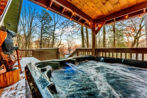 Day, Natural landscape, Winter, Hot Tub, View (from property/room)