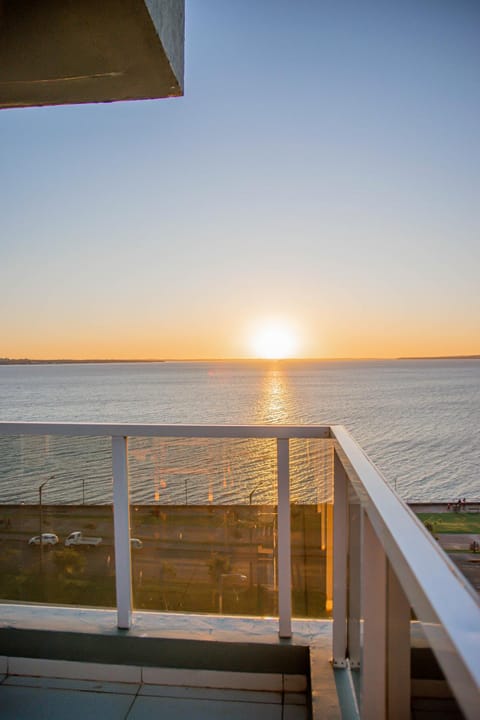 View (from property/room), Balcony/Terrace, Sunset