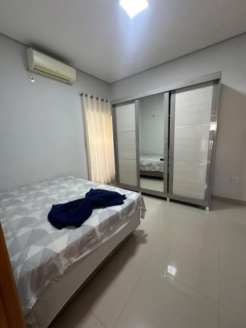 Bed, Photo of the whole room, Bedroom, towels, wardrobe, air conditioner