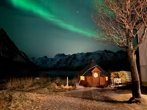 Enebolig med Eventyrlig beliggenhet like ved sjøen i Lofoten Villa in Lofoten