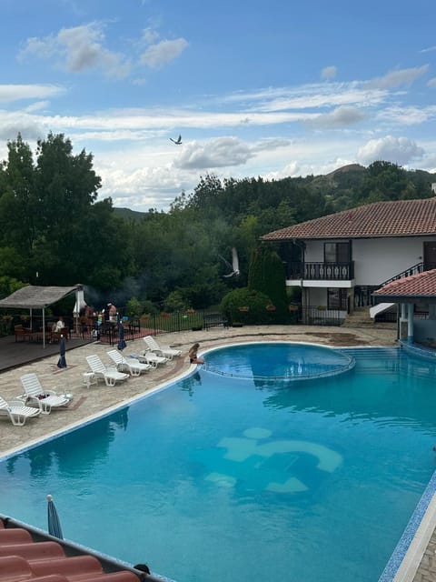 Natural landscape, Pool view, Swimming pool