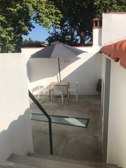 Patio, Balcony/Terrace, Inner courtyard view