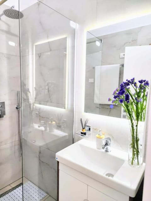 Shower, Bathroom, towels
