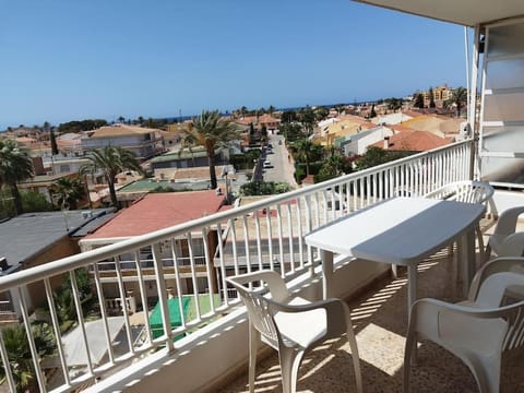 View (from property/room), Balcony/Terrace, Sea view