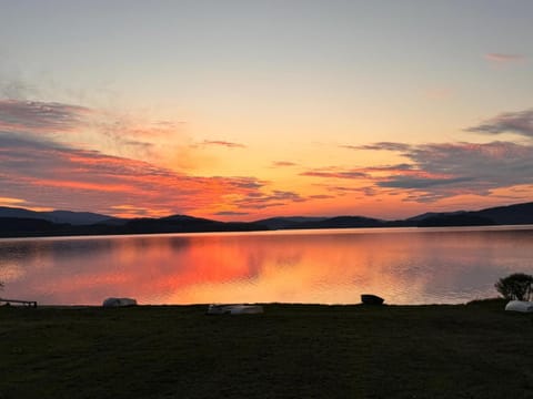 Lake view, Sunset