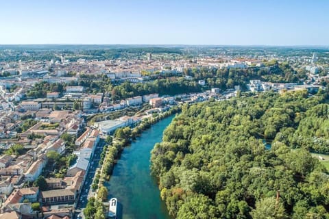 Nearby landmark, Natural landscape, City view, River view