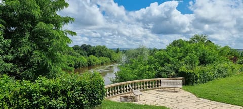 Garden view, River view