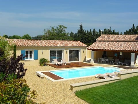 Patio, Garden view, Pool view