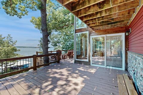 The Red Heron House in Lake of the Ozarks