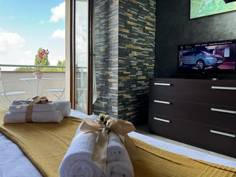 TV and multimedia, Balcony/Terrace, Bedroom, locker, towels