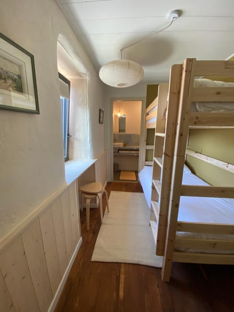 Bed, Photo of the whole room, bunk bed, wardrobe