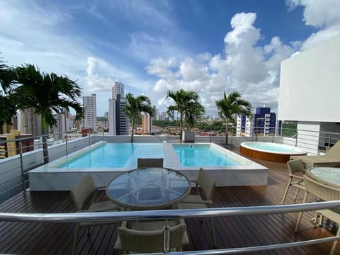 Balcony/Terrace, Pool view, Swimming pool