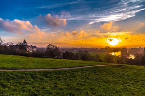 Natural landscape, Sunset