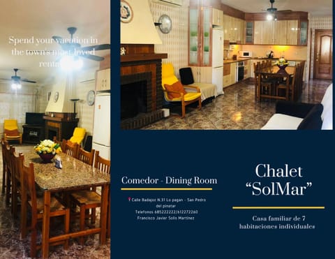 Chalet SOLMAR Bed and Breakfast in San Pedro del Pinatar