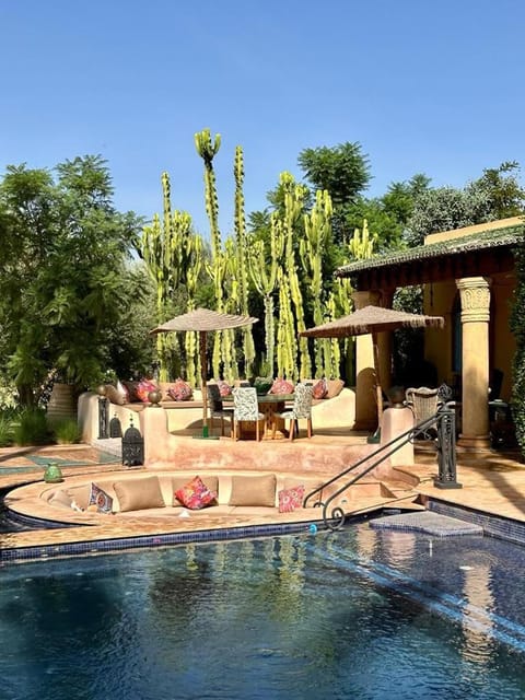 Patio, Dining area, Garden view, Pool view, Swimming pool