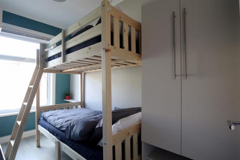 Bed, Bedroom, bunk bed, wardrobe