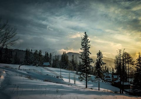 Property building, Nearby landmark, Off site, Day, Natural landscape, Winter, On site, City view, Garden view, Landmark view, Mountain view, Sunset