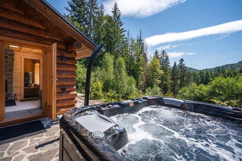 Natural landscape, Hot Tub, Sauna, Mountain view